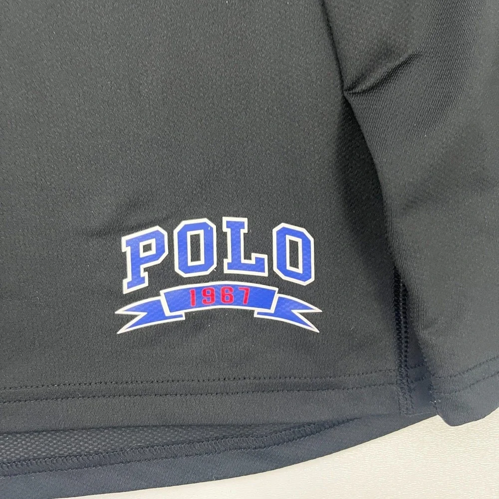 Polo Ralph Lauren Performance T-Shirt L/S Black Therma Sleep Workout Sz L